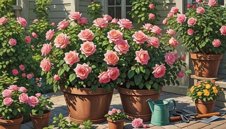 Comment cultiver des roses en pot