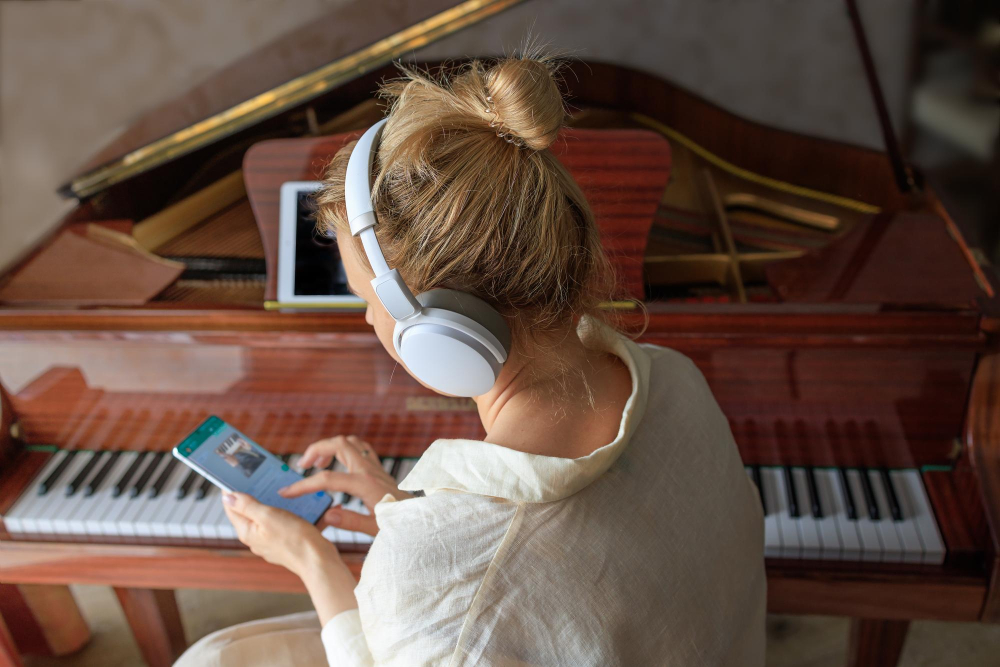 Préparer un espace de piano facile à utiliser dans une pièce partagée